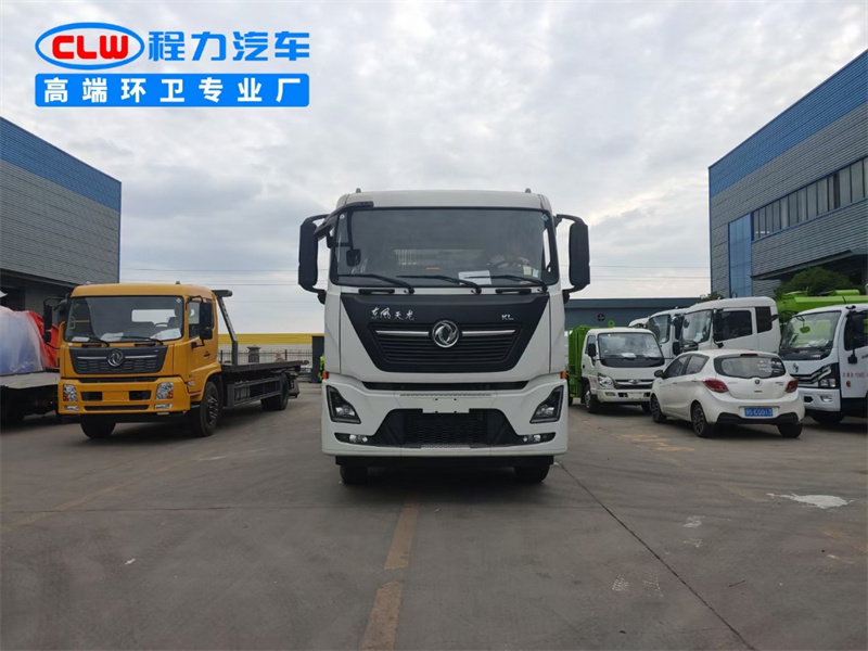 國六18立方東風天龍后雙橋 壓縮垃圾車